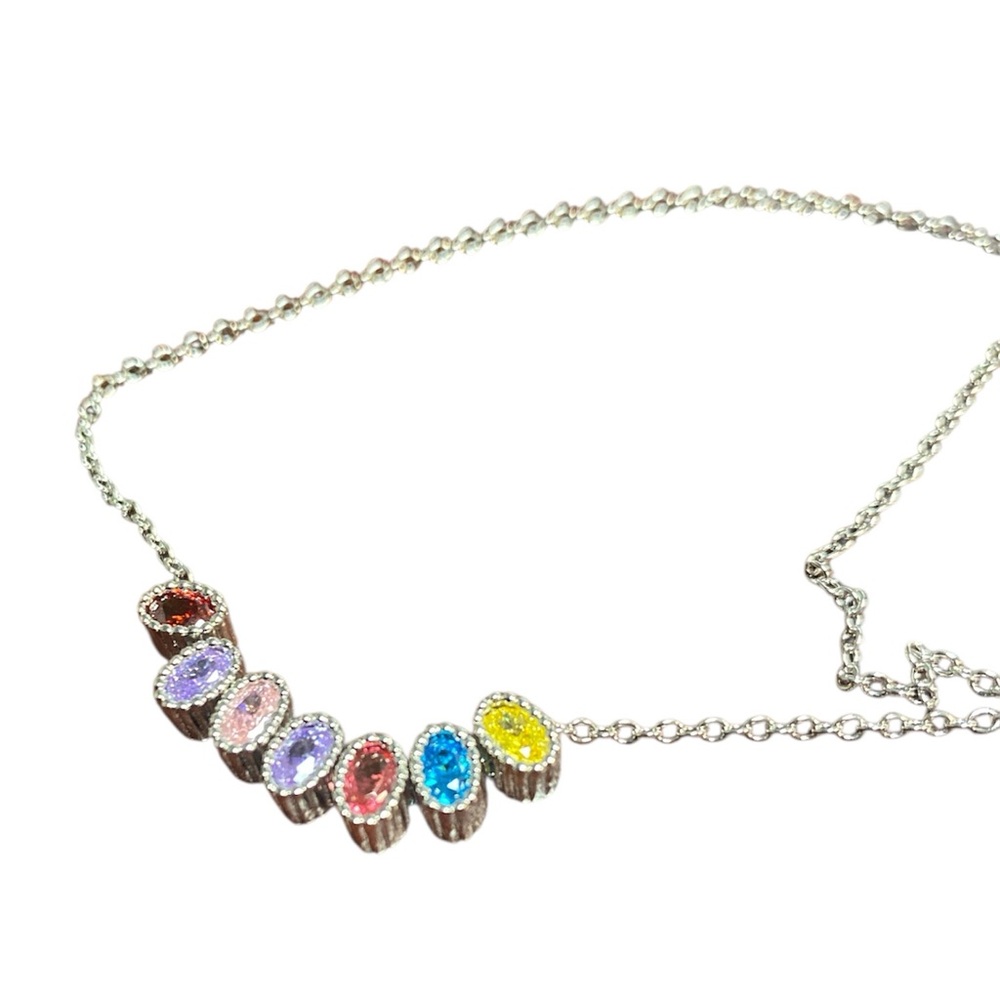 NWT Multicolor Gemstone Necklace